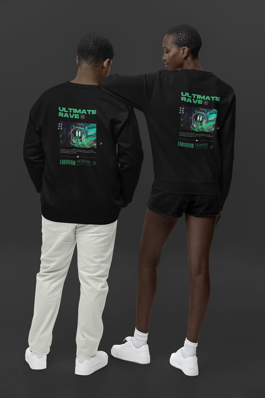 DARE2RAVE Unisex 'Ultimate Rave' Sweatshirt