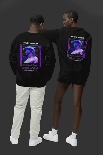 DARE2RAVE RAVE NATION Unisex Sweatshirt - DARE2RAVE
