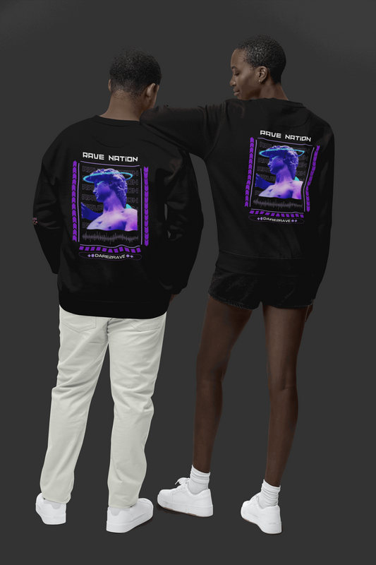 DARE2RAVE RAVE NATION Unisex Sweatshirt - DARE2RAVE