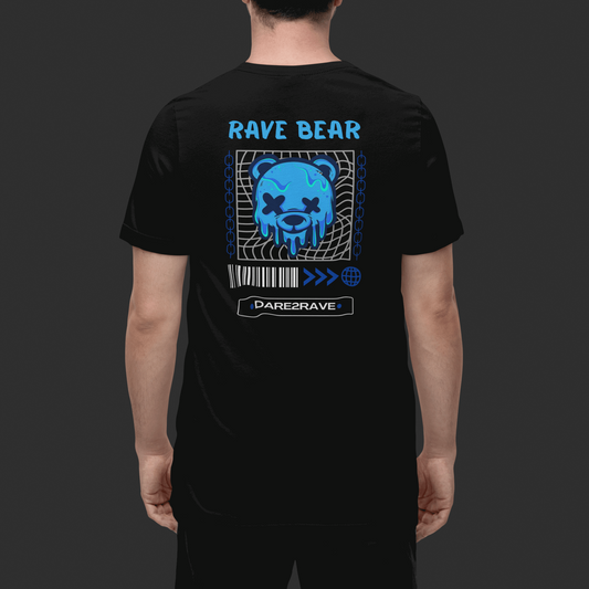 DARE2RAVE Men's RAVE BEAR T-Shirt - DARE2RAVE