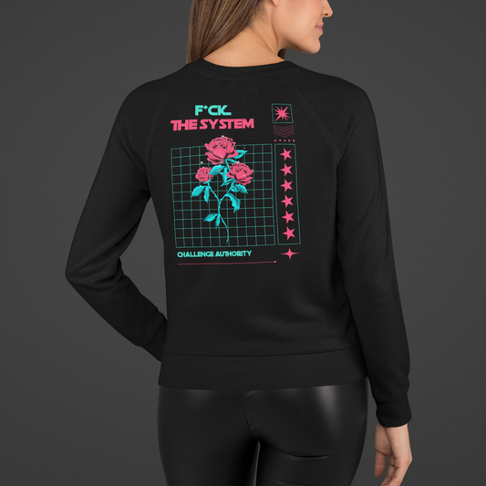 DARE2RAVE Woman's 'F*CK The System' Sweatshirt