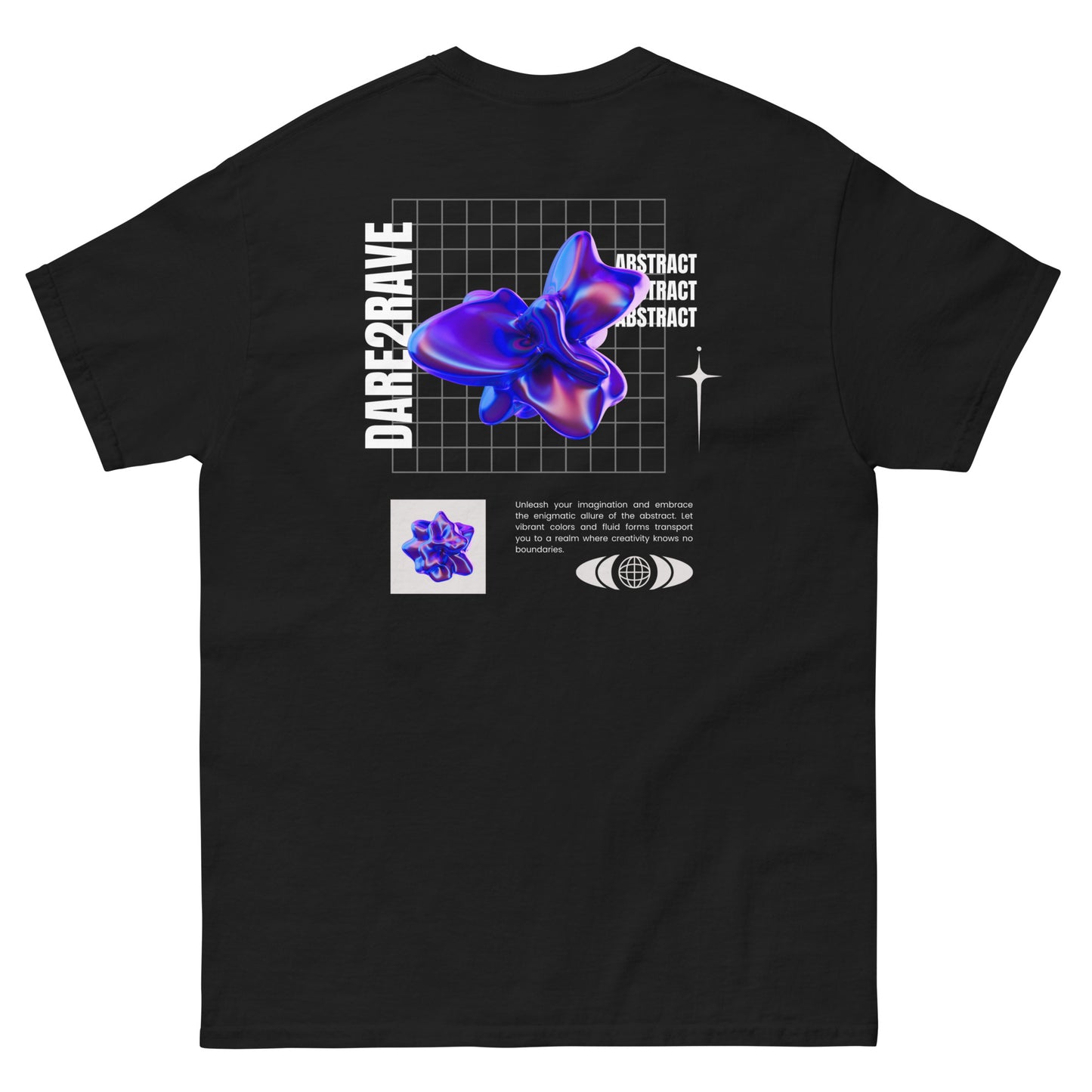 DARE2RAVE Men's Abstract T-Shirt - DARE2RAVE