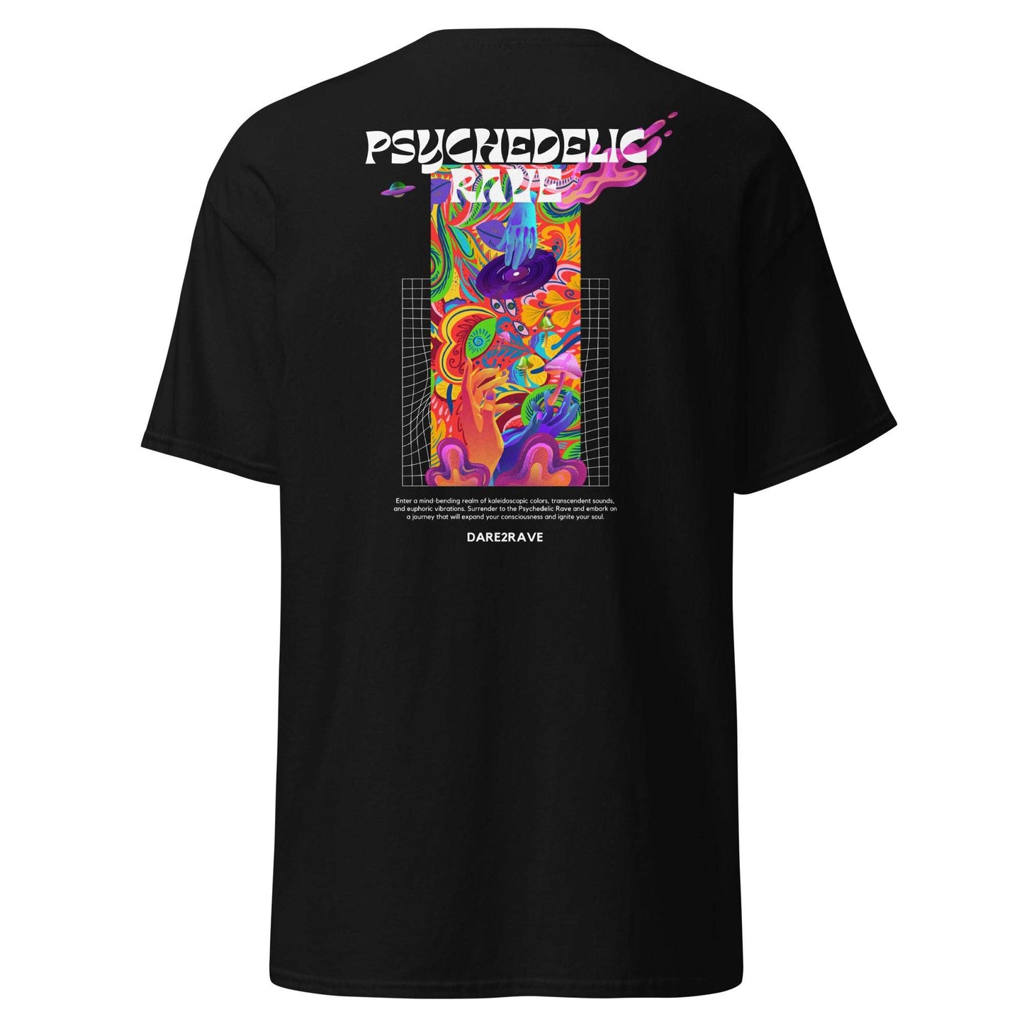 DARE2RAVE Unisex 'Psychedelic Rave' T-Shirt - DARE2RAVE