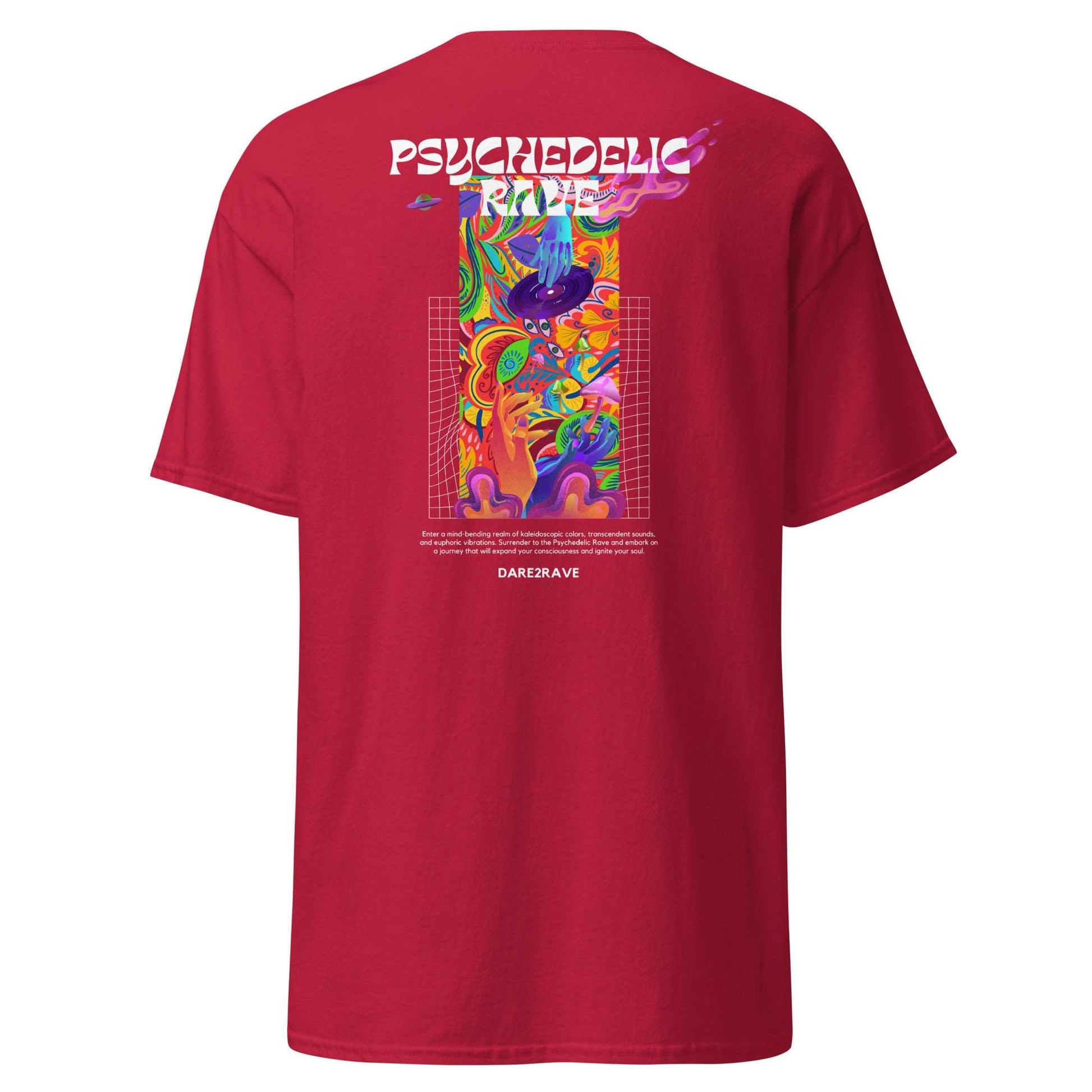 DARE2RAVE Unisex 'Psychedelic Rave' T-Shirt - DARE2RAVE