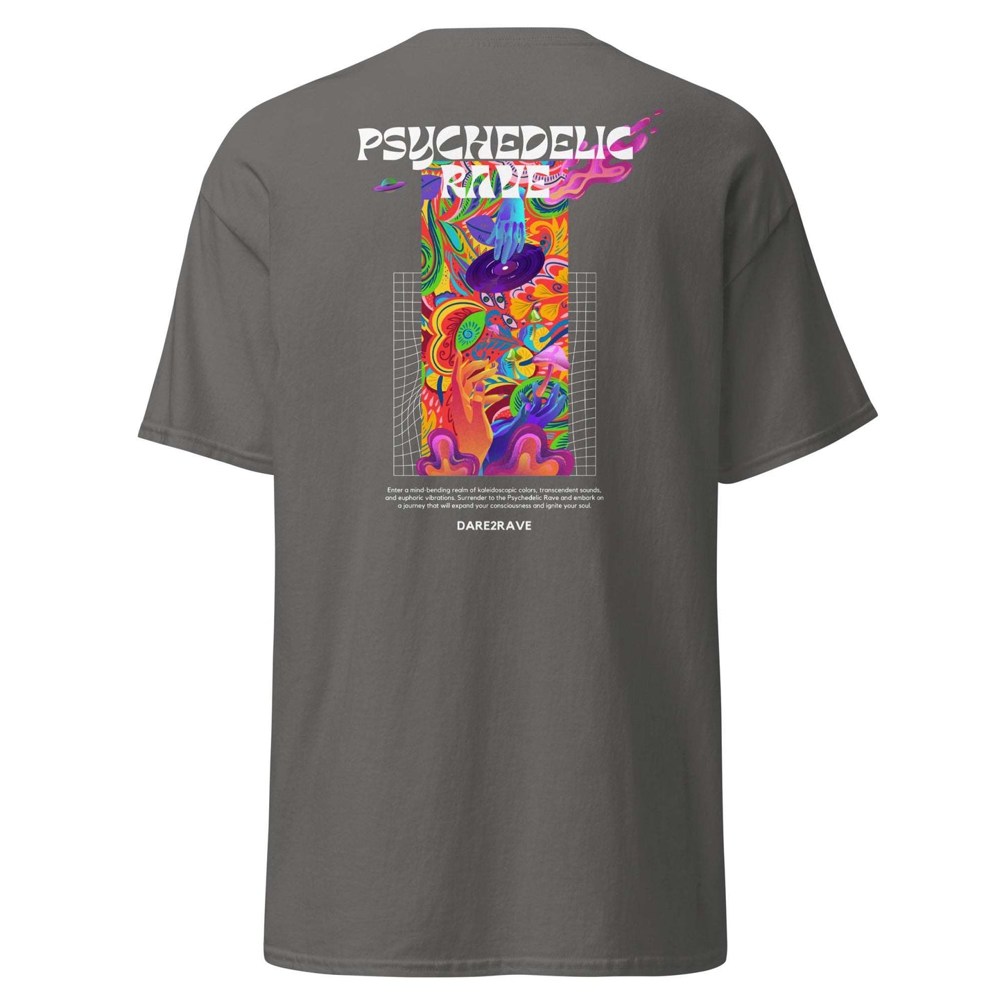 DARE2RAVE Unisex 'Psychedelic Rave' T-Shirt - DARE2RAVE