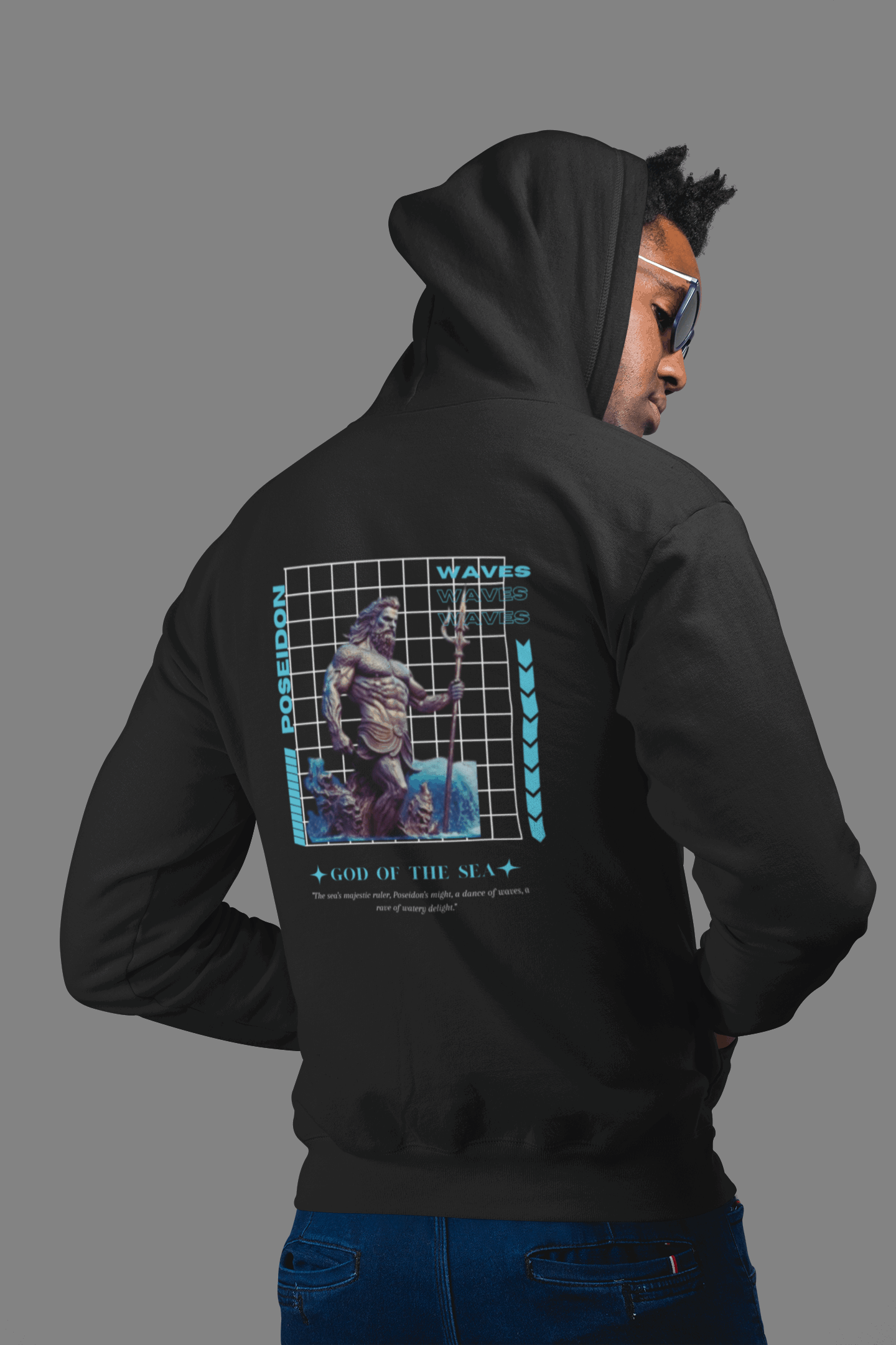 DARE2RAVE POSEIDON Unisex Hoodie - DARE2RAVE