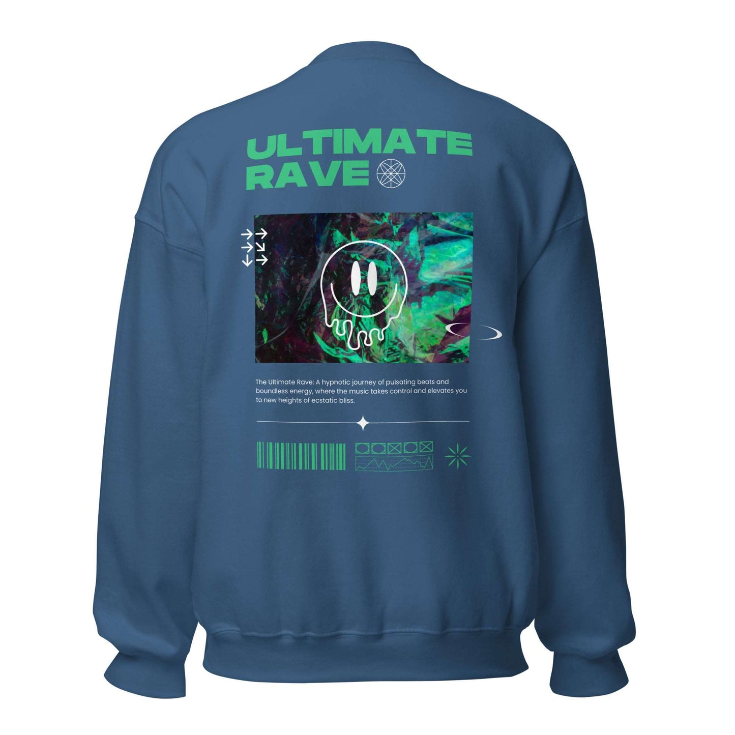 DARE2RAVE Unisex 'Ultimate Rave' Sweatshirt - DARE2RAVE