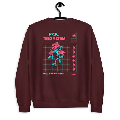 DARE2RAVE Woman's 'F*CK The System' Sweatshirt