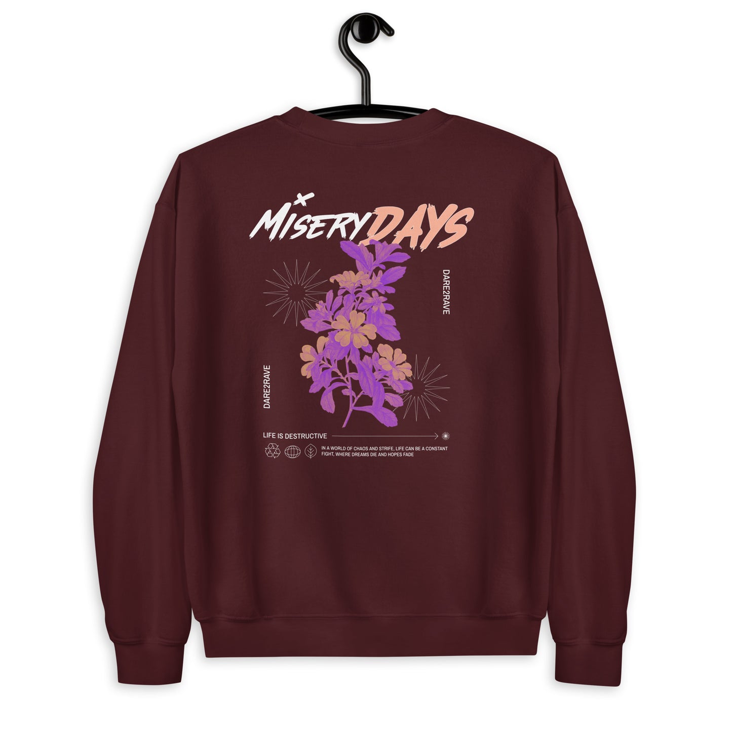 DARE2RAVE Woman's 'Misery Days' Sweatshirt