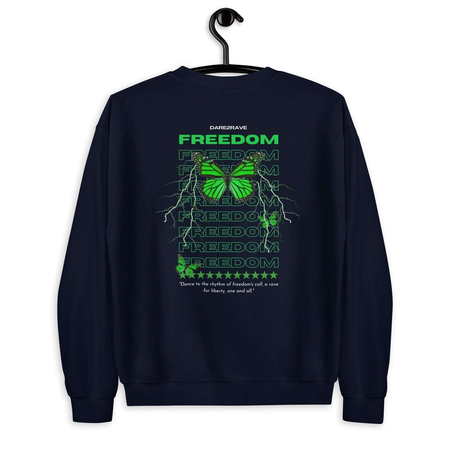 DARE2RAVE FREEDOM Unisex Sweatshirt - DARE2RAVE