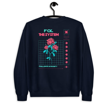 DARE2RAVE Woman's 'F*CK The System' Sweatshirt