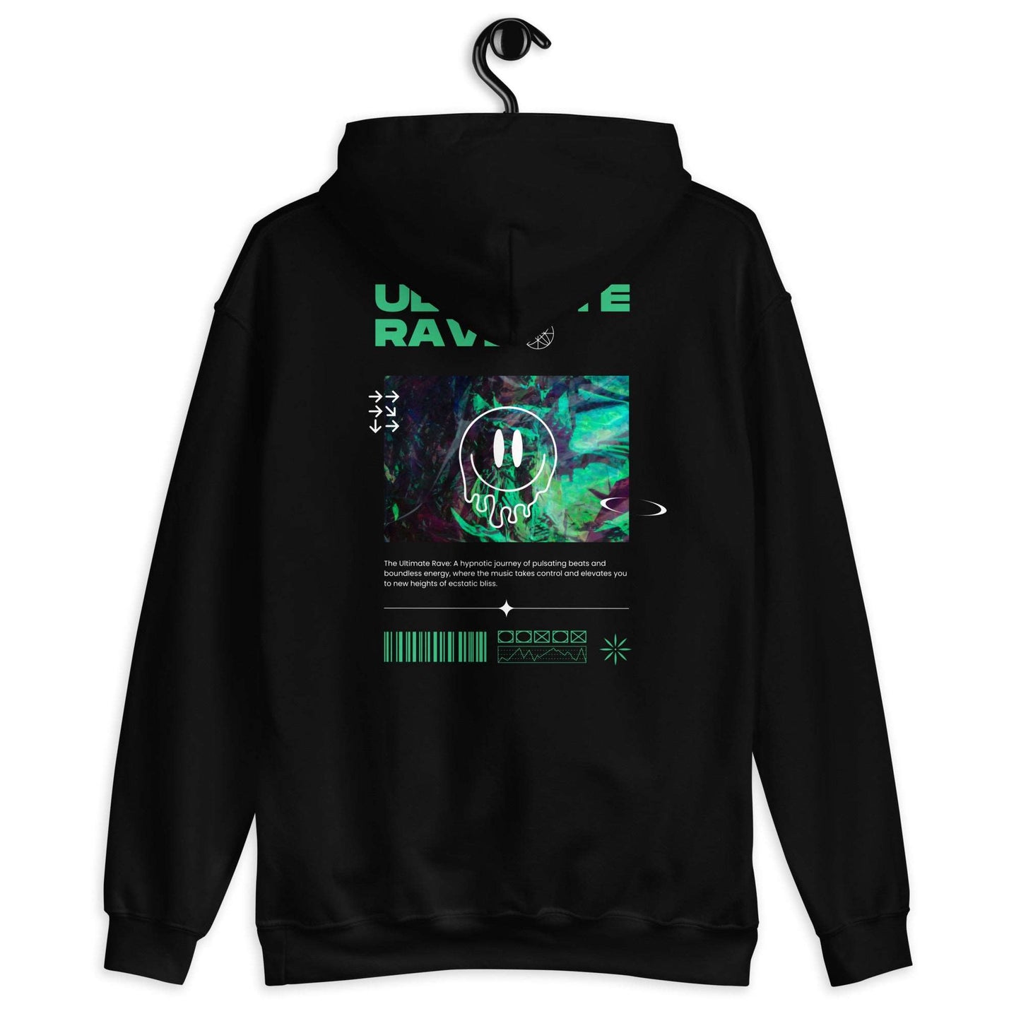 DARE2RAVE Unisex 'Ultimate Rave' Hoodie - DARE2RAVE