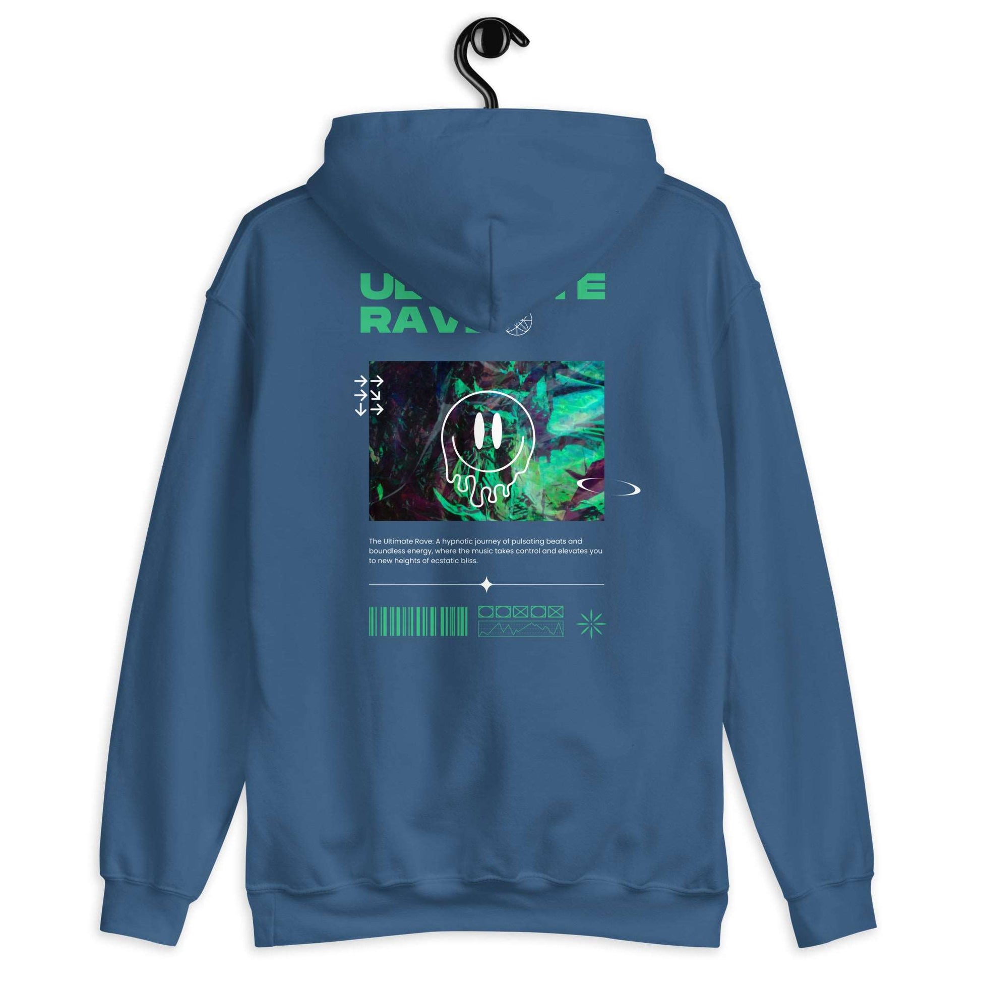 DARE2RAVE Unisex 'Ultimate Rave' Hoodie - DARE2RAVE