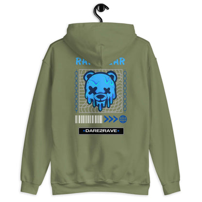 DARE2RAVE Men's RAVE BEAR Hoodie - DARE2RAVE