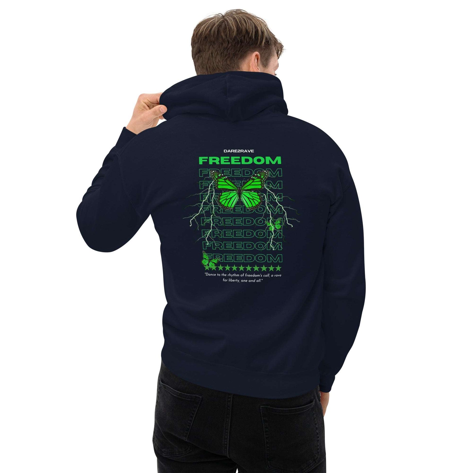 DARE2RAVE Men's Freedom Hoodie - DARE2RAVE