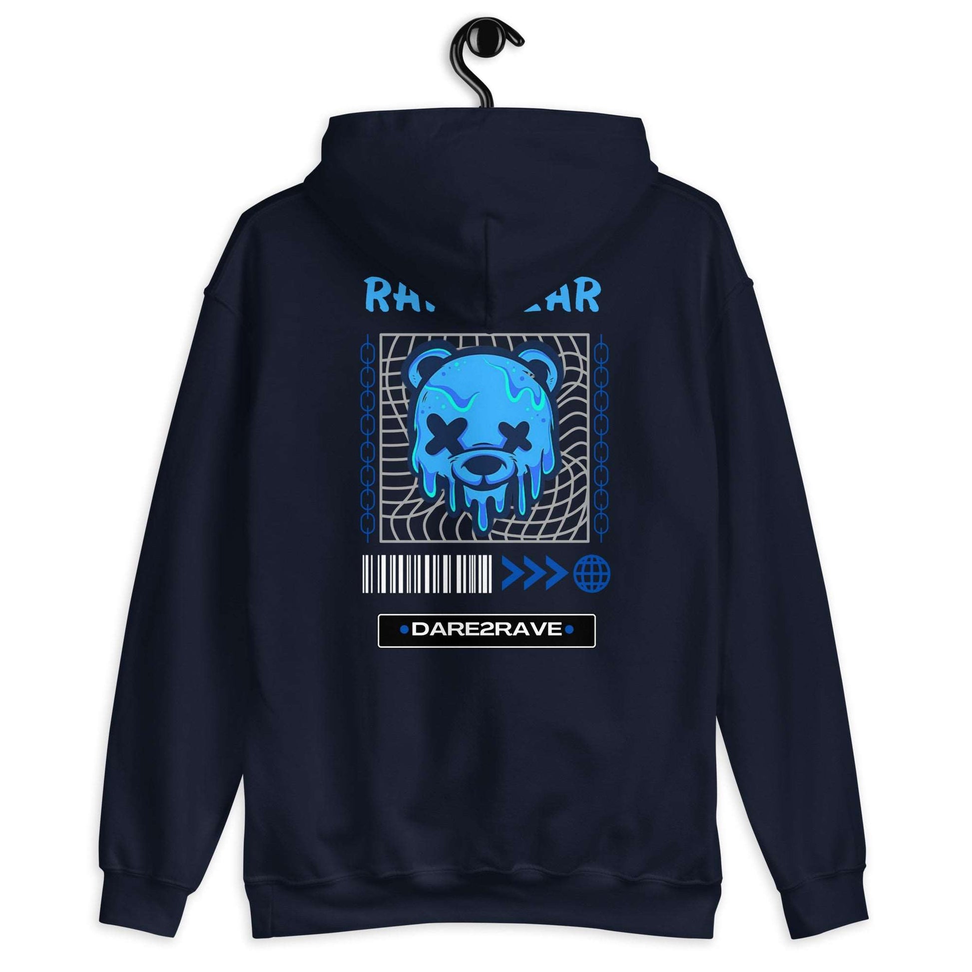 DARE2RAVE Men's RAVE BEAR Hoodie - DARE2RAVE