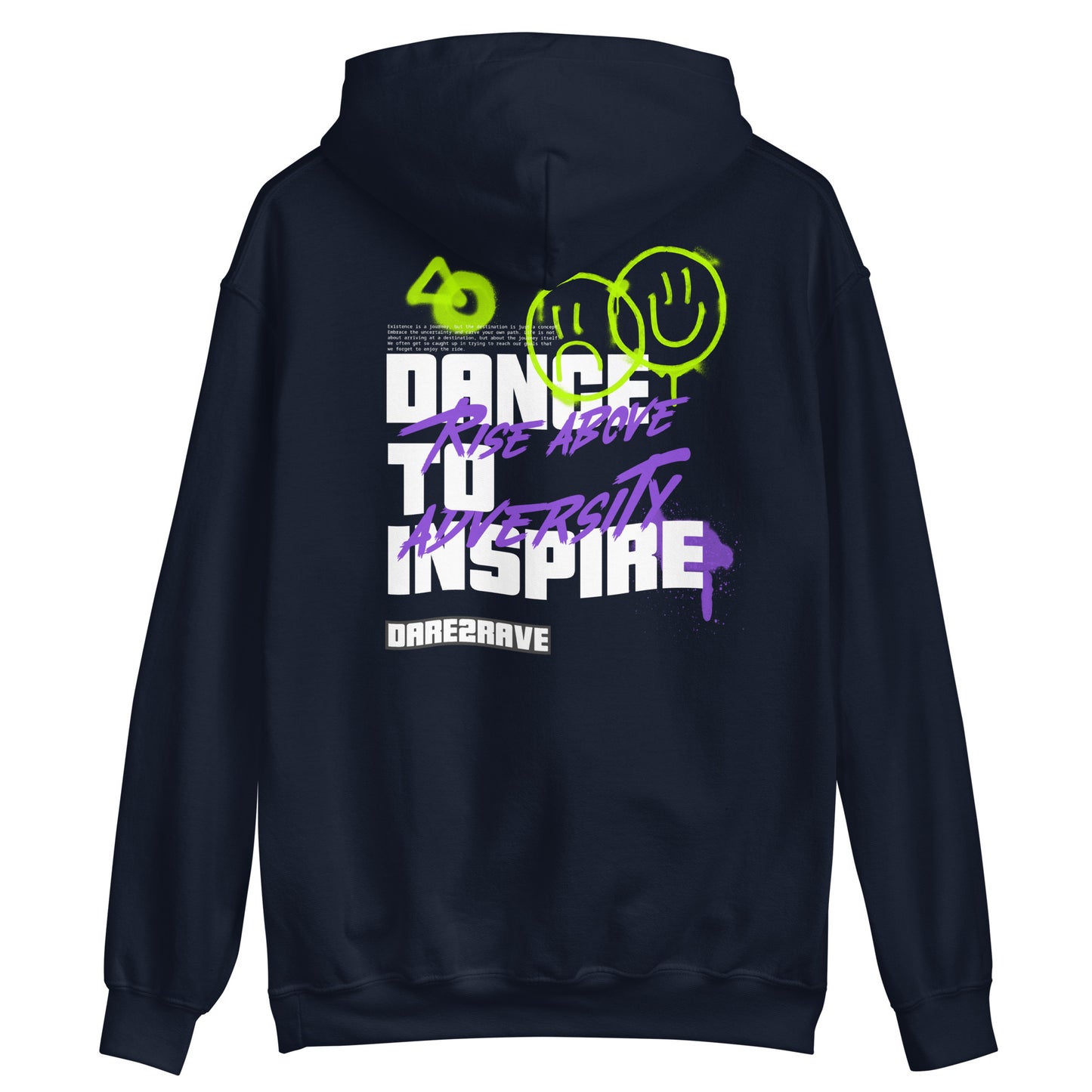 DARE2RAVE Men's 'Dance To Inspire' Hoodie