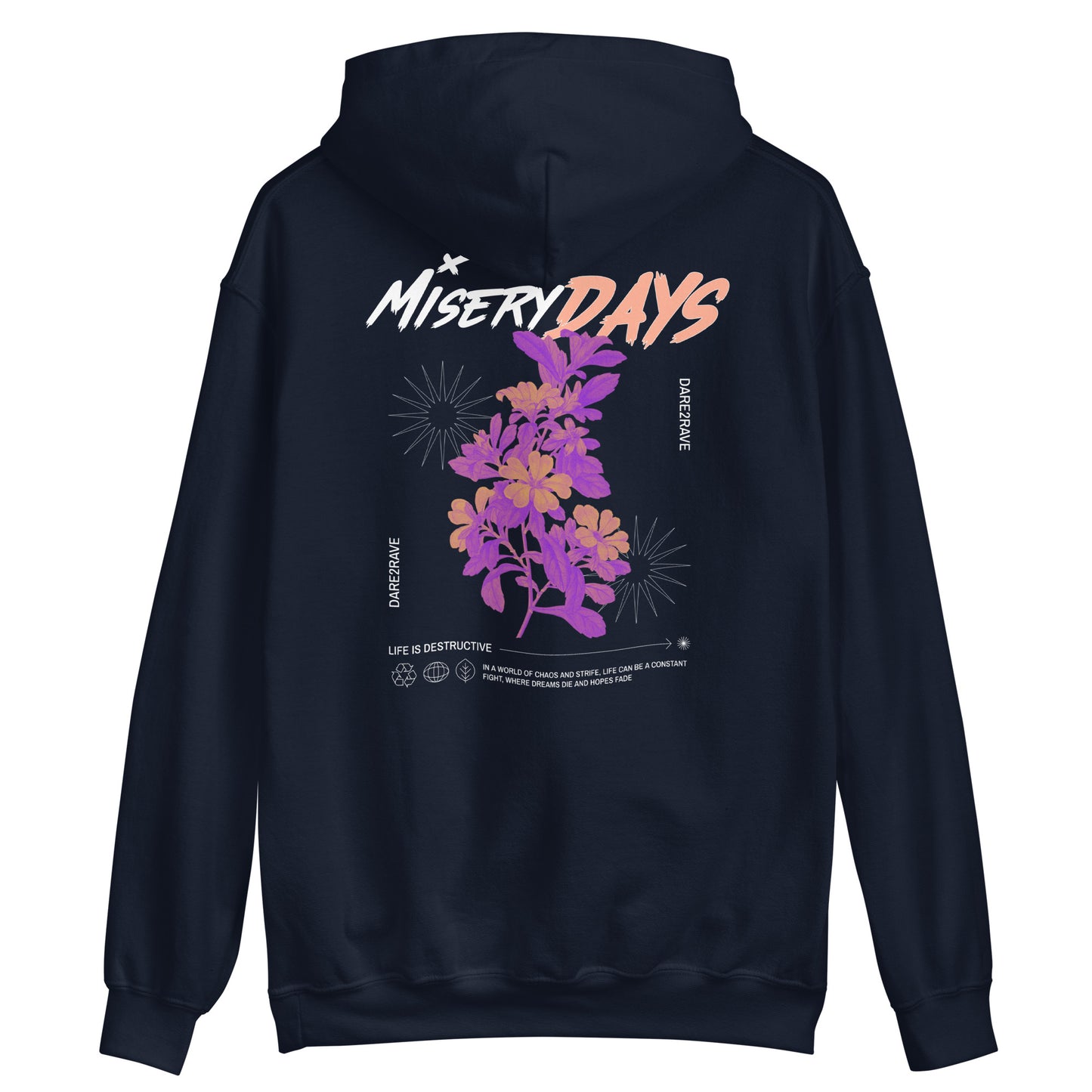 DARE2RAVE Woman's 'Misery Days' Hoodie